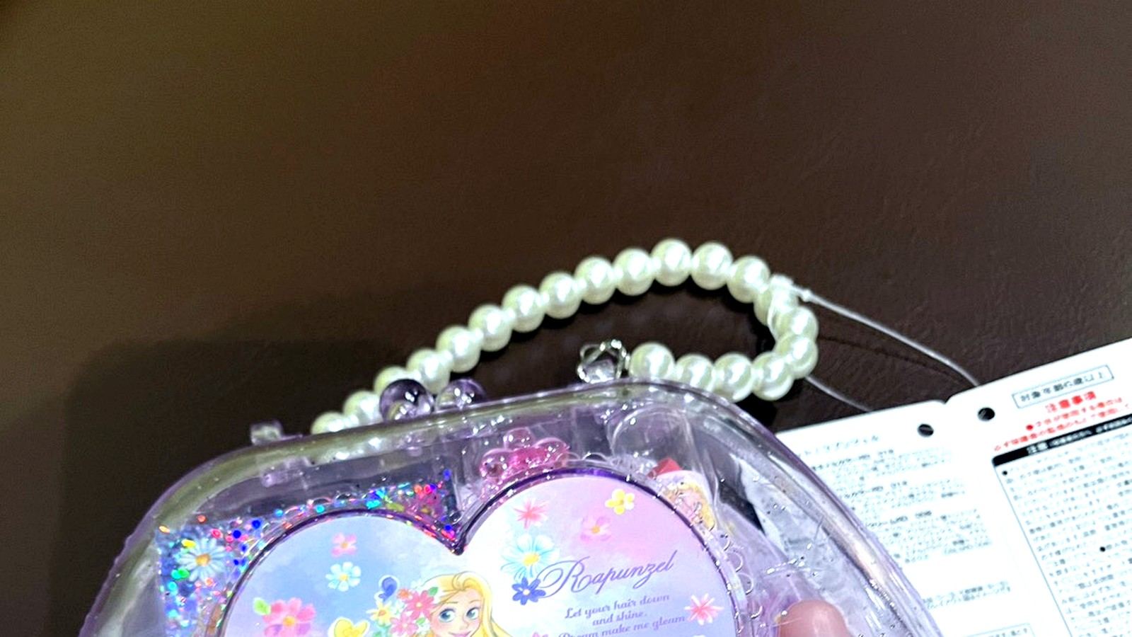 ラプンツェルのキッズコスメバッグセット
